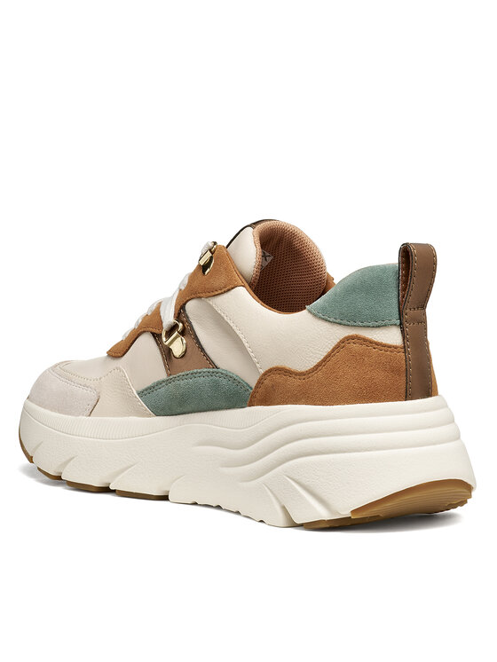 Geox Sneakersy Geox D Diamanta D36UFE 022BC CT65V Hnědá