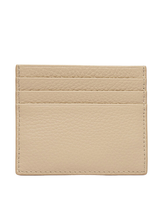 Coccinelle Калъф за кредитни карти Coccinelle MW5 Metallic Soft E2 MW5 12 95 01 Бежов