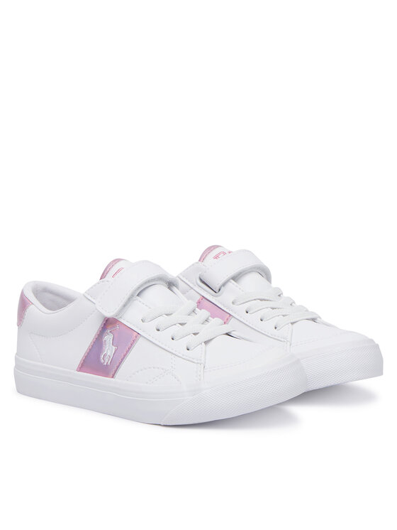 Polo Ralph Lauren Снікерcи Polo Ralph Lauren RL04836101 Білий