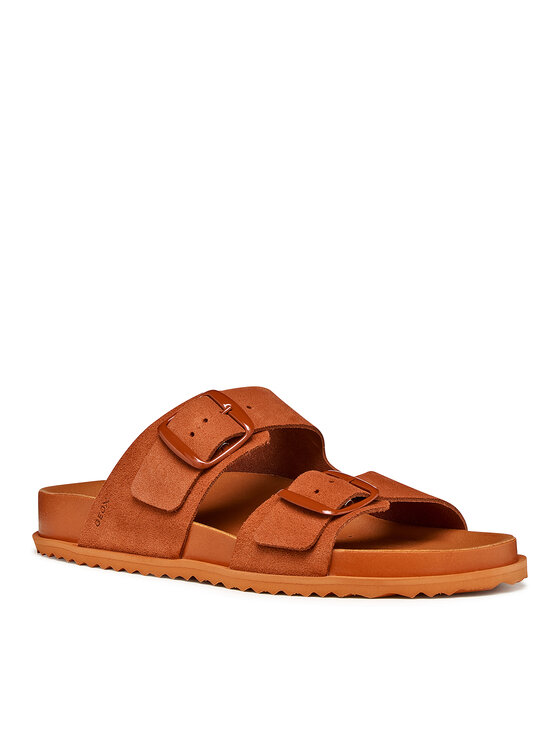Geox Šlepetės Geox D Sandybett D558RA 00022 C6014 Ruda