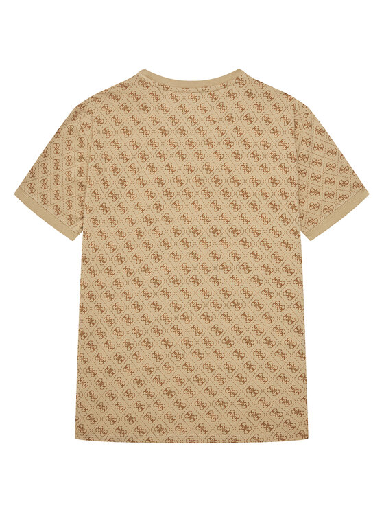 Guess Guess T-shirt L4YI47 J1314 Beige Regular Fit