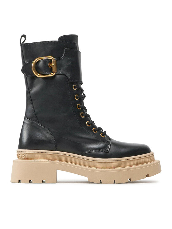 GINO ROSSI Черевики туристичні Gino Rossi 222FW105 Чорний