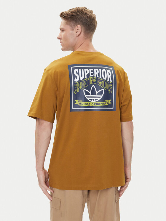 adidas adidas T-Shirt Wabash JW0160 Πορτοκαλί Loose Fit