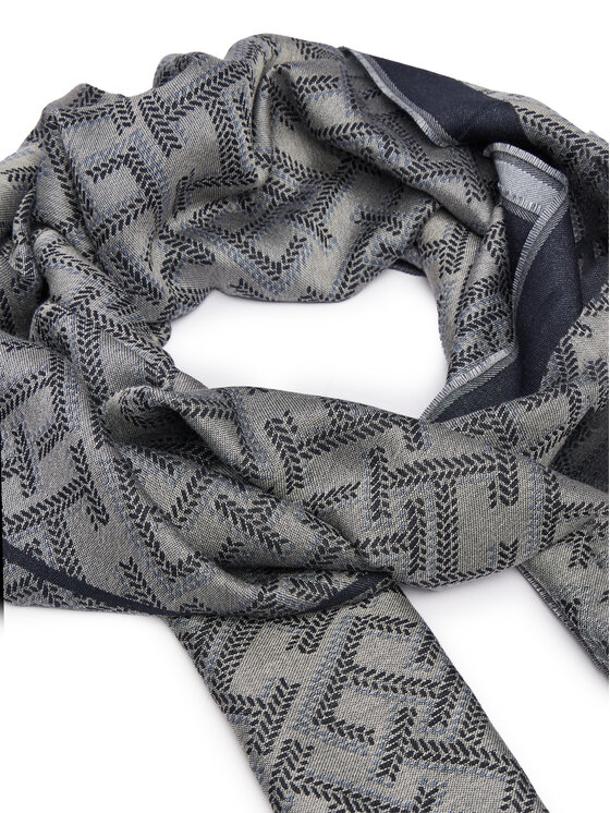 Tommy Hilfiger Шал Tommy Hilfiger Th Monologo AW0AW19115 Тъмносин