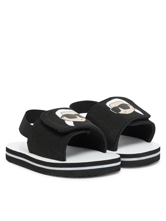 Karl Lagerfeld Kids Sandale Karl Lagerfeld Kids Z30384 M Negru