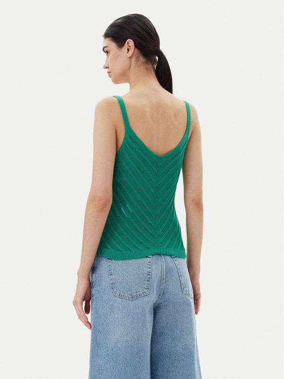 Vero Moda Vero Moda Top Peru 10326463 Zelena Regular Fit