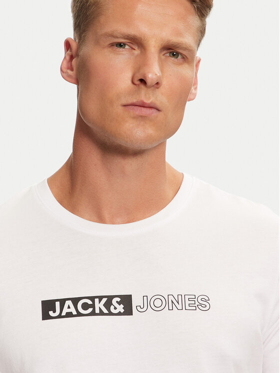 Jack & Jones Jack & Jones T-shirt Corp 12233999 Bijela Standard Fit