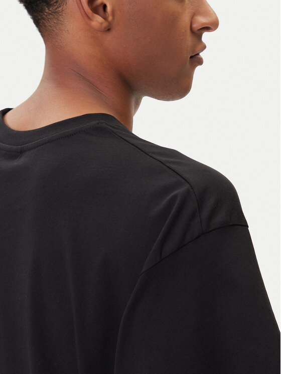 Plein Sport Plein Sport Футболка FAEC MTK8354 STE001N Чорний Loose Fit