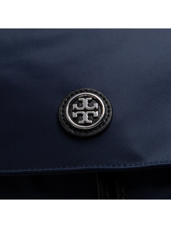 Tory Burch Zaino Tory Burch Virginia Flap Backpack 85061 Blu scuro