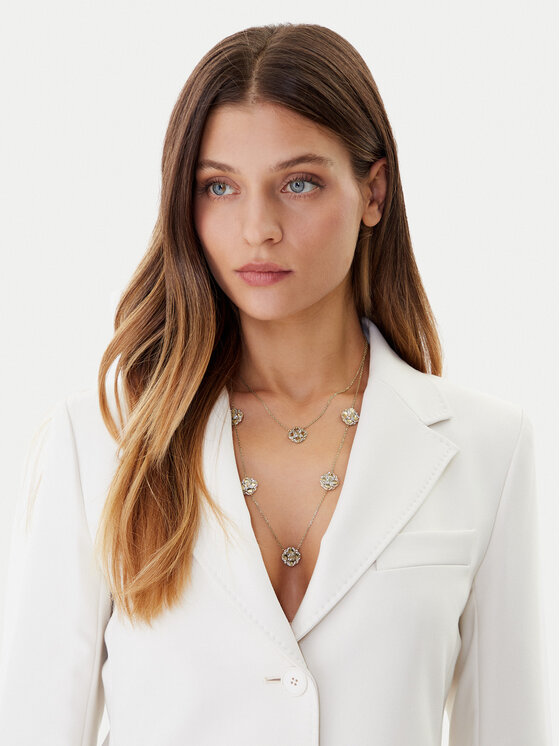 Guess Ogrlica Guess JUBN05 500JW Zlatna