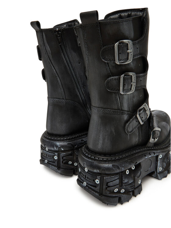 NEW ROCK Členková obuv NEW ROCK M-373SC-C1 Sivá