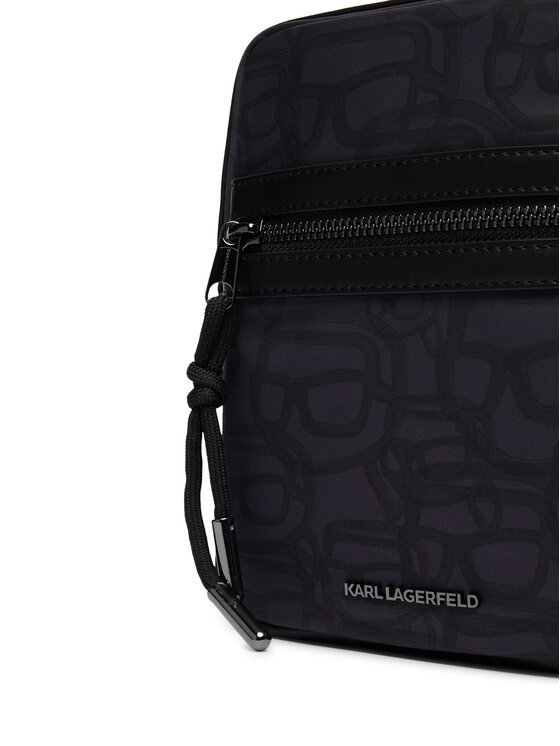 KARL LAGERFELD Geantă crossover KARL LAGERFELD B1M30214 Negru