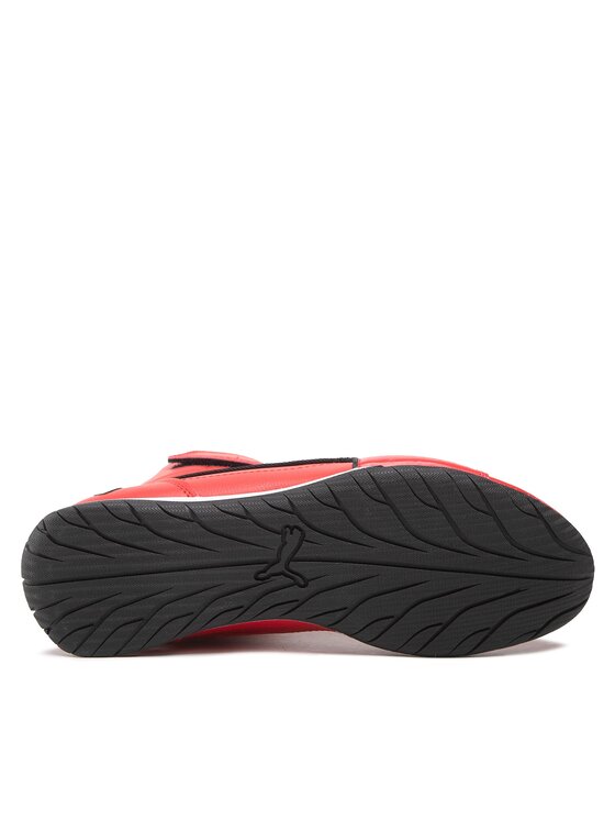 Puma Motoristični čevlji Puma Ferrari Neo Cat Mid 307195 02 Rdeča