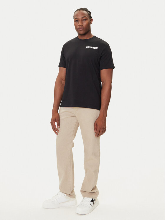 Calvin Klein Jeans Calvin Klein Jeans Camiseta 3D Box Graphic LV04RC805G Negro Regular Fit