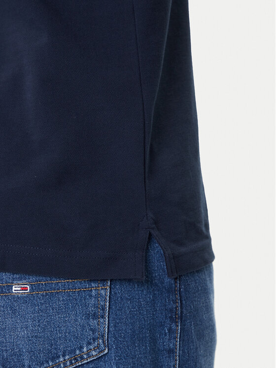 Tommy Jeans Tommy Jeans Polo Linear DM0DM20914 Σκούρο μπλε Regular Fit