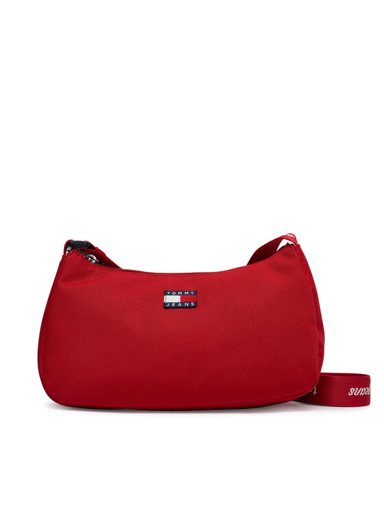 Tommy Jeans Kabelka Tommy Jeans Tjw Ess Daily Shoulder Bag AW0AW18768 Červená