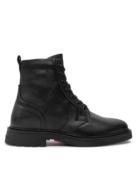 Tommy Hilfiger Ghete Tommy Hilfiger FM0FM05183 Negru