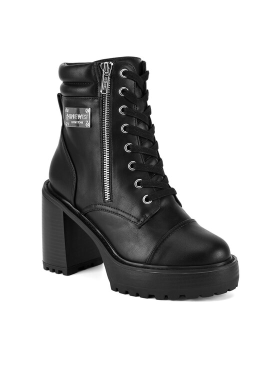Nine West Gležnjarji Nine West WFA3363-1 Črna