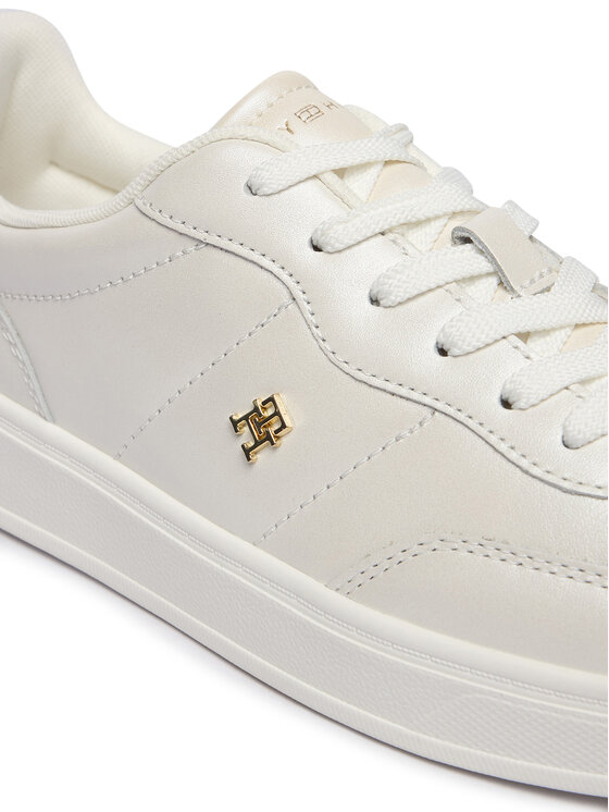 Tommy Hilfiger Zapatillas Tommy Hilfiger Th Heritage Shiny Sneaker FW0FW09179 Blanco