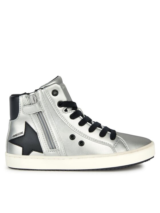 Geox Sneakers Geox J Kalispera Girl J044GA 000NF C1363 D Argento