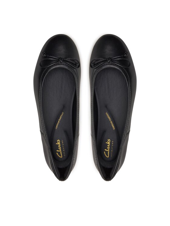 Clarks Балетки Clarks Fawna Lily 26176629 Чорний
