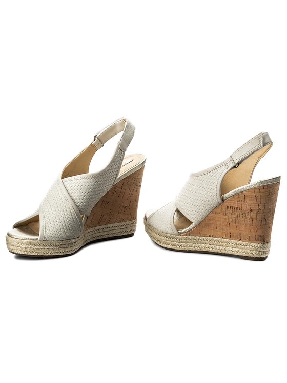 Geox Espadryle Geox D Janira C D82P6C 06RBC C1002 Biały