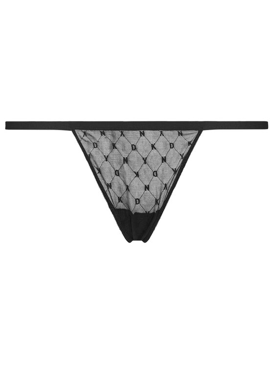 DKNY DKNY Tanga DK5029 Fekete