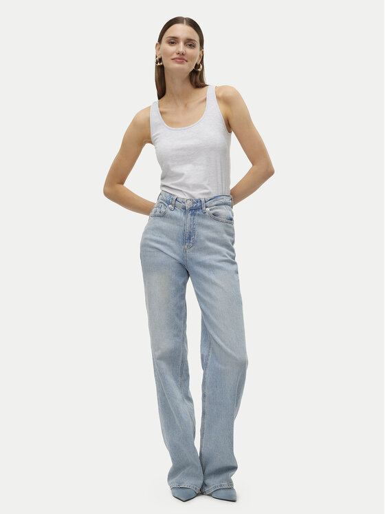 Vero Moda Vero Moda Топ Lulu 10323756 Сірий Regular Fit