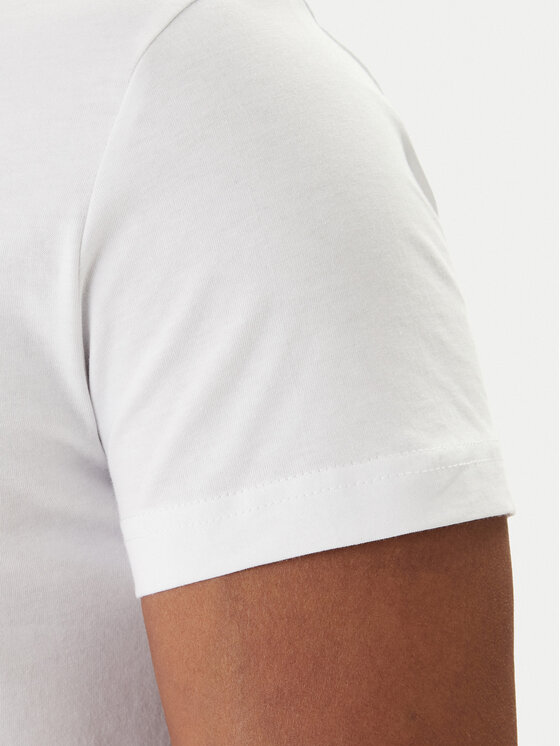 Versace Jeans Couture Versace Jeans Couture Camiseta 80GAHT00 CJ00T Blanco Regular Fit
