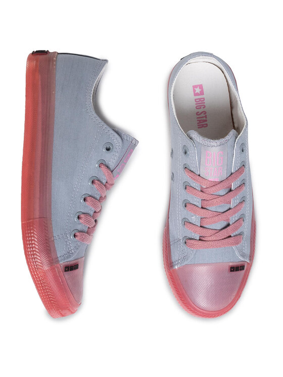 Big Star Shoes Кецове Big Star Shoes FF274260 Сив