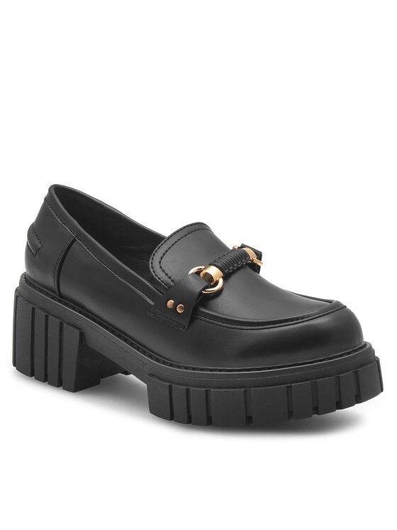 DeeZee Loafers DeeZee INGE WS5785-19 Negru