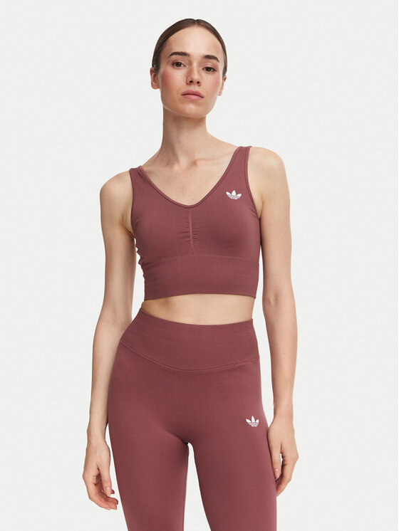 adidas adidas Sport-BH Essentials Seamless Bralette KU9730 Rosa
