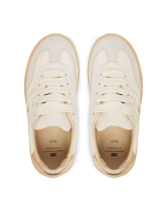 Elisabetta Franchi Снікерcи Elisabetta Franchi F4A9-E0510-1877 Бежевий