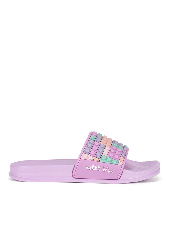 Nelli Blu Шльопанці Nelli Blu P3047043D Рожевий
