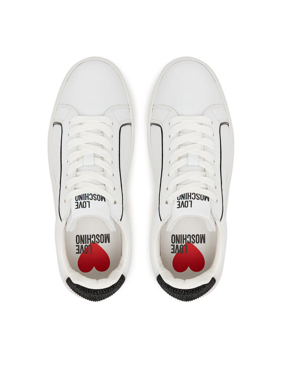LOVE MOSCHINO Снікерcи LOVE MOSCHINO JA15184G1NIAC10B40 Білий