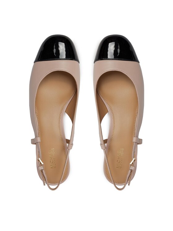 MICHAEL Michael Kors Balerina MICHAEL Michael Kors Perla Flex Sling Flat 40R4PLFP1L Rózsaszín