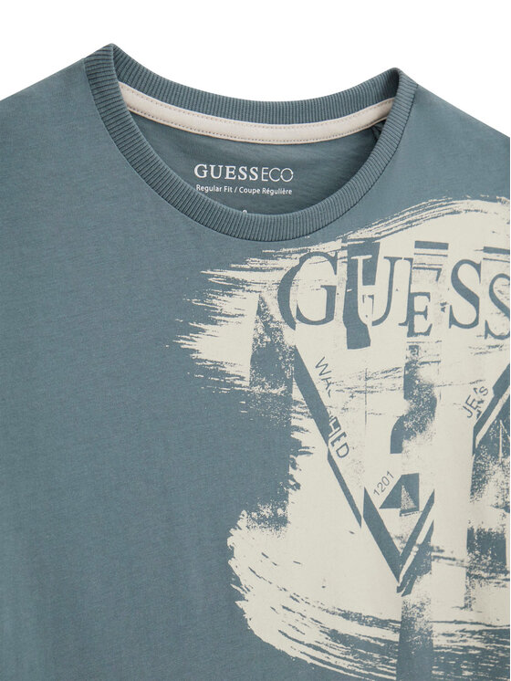 Guess Guess Camiseta L6GI20 K8HM4 Azul Regular Fit