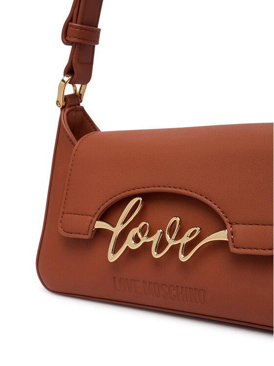 LOVE MOSCHINO Kabelka LOVE MOSCHINO JC4268PP0PKR0208 Hnědá