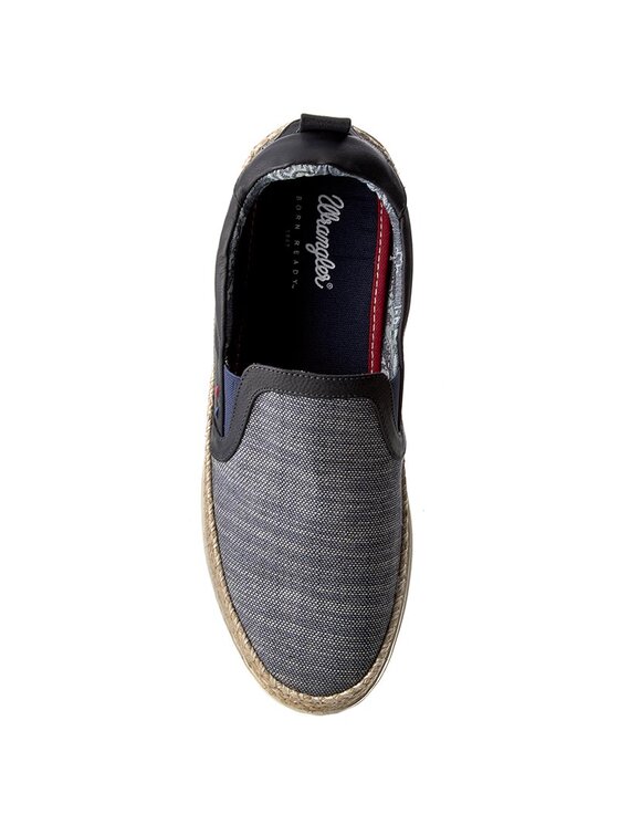 Wrangler Espadrilky Wrangler Malibu Slip On WF0262435 Tmavomodrá