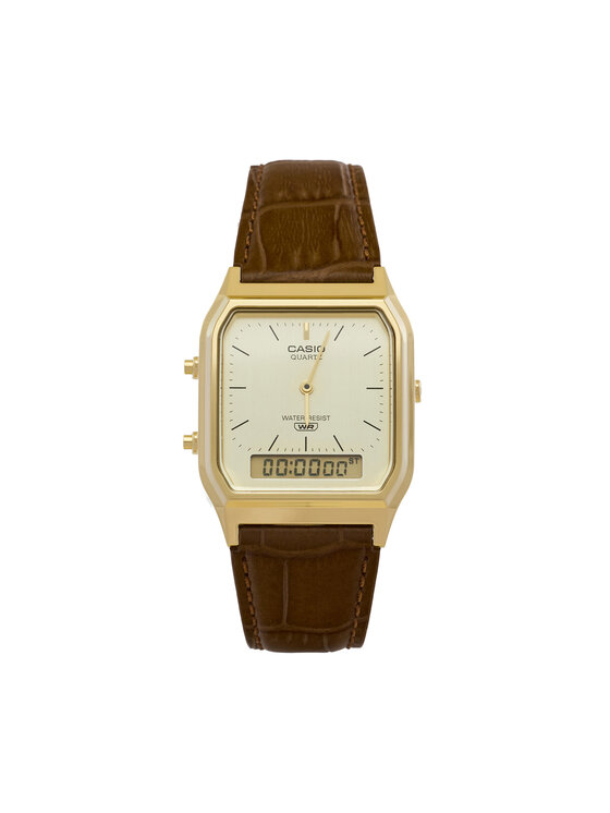 Casio Hodinky Casio AQ-230EGL-9AEF Hnedá