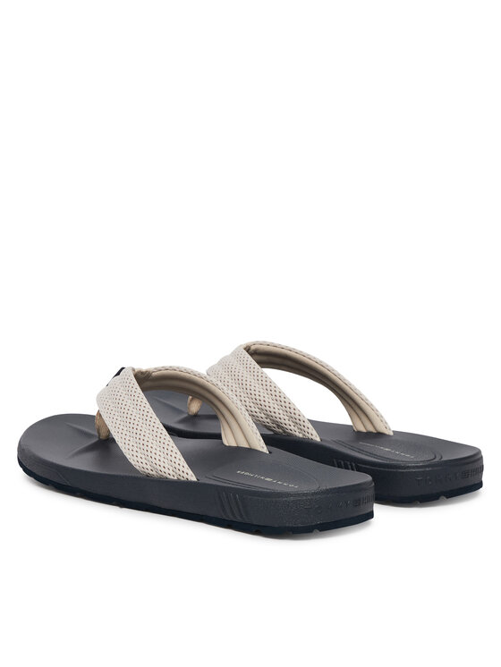 Tommy Hilfiger Žabky Tommy Hilfiger Molded Padded Hilfiger B Sandal FM0FM05901 Šedá