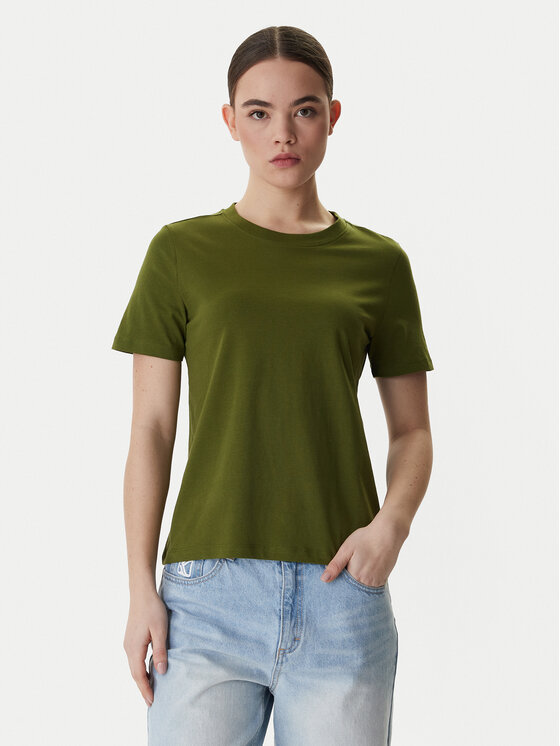 Vero Moda Vero Moda Camiseta Paulina 10316991 Verde Regular Fit