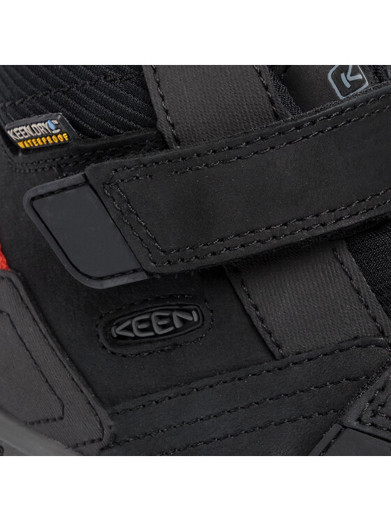 Keen Bakancs Keen Hikeport Mid Strap Wp 1021966 Fekete