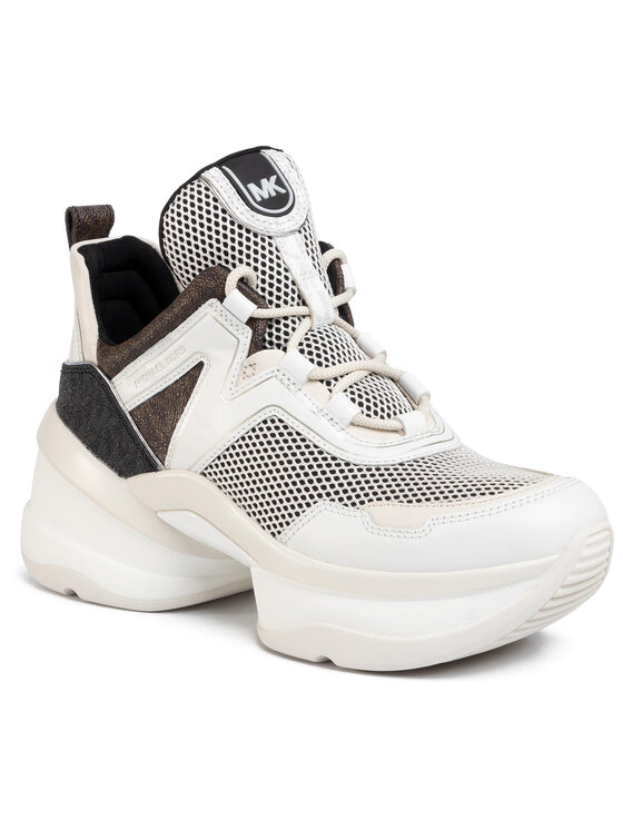 MICHAEL Michael Kors Sneakers MICHAEL Michael Kors Olympia Trainer 43S0OLFS3D Alb
