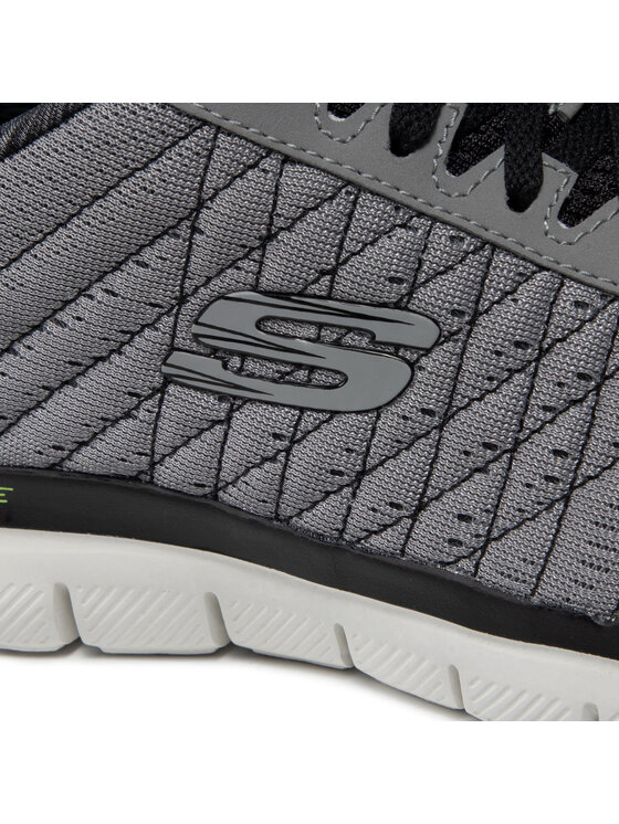 Skechers Αθλητικά Skechers The Happs 52185/LGBK Γκρι