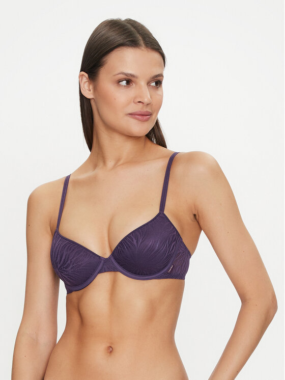 Calvin Klein Underwear Calvin Klein Underwear Liemenėlė su lankeliais 000QF6875E Violetinė