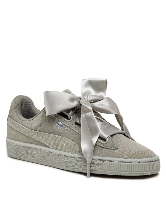 Puma Αθλητικά Puma Suede Heart Pebble Wn's 365210 02 Γκρι