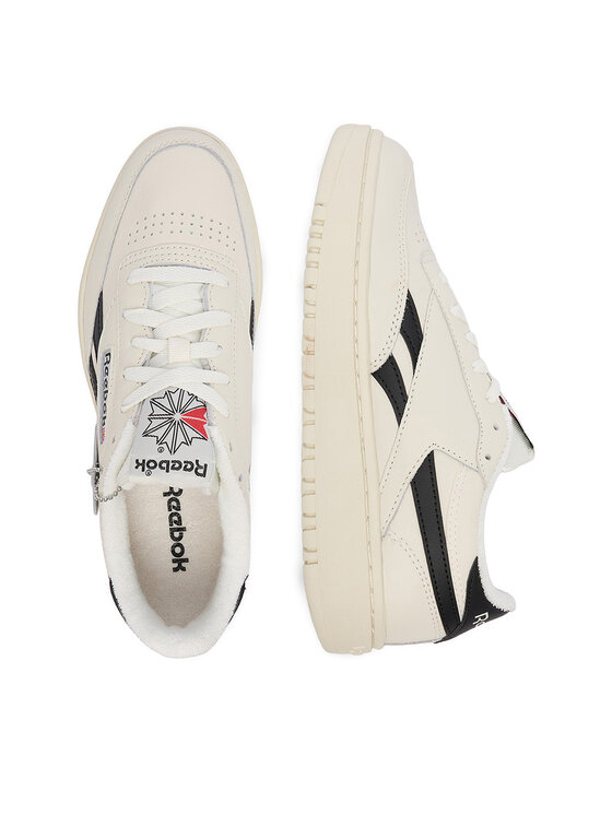 Reebok Sneakersy Reebok EO-CLUB C DOUBLE REVENGE 100010773 Kremowy