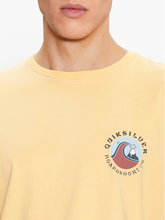Quiksilver Quiksilver Футболка Qs Bubble Stamp EQYZT07258 Жовтий Regular Fit