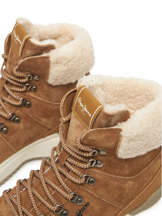 Pepe Jeans Черевики Pepe Jeans Kimi Desert W PLS600023 Коричневий